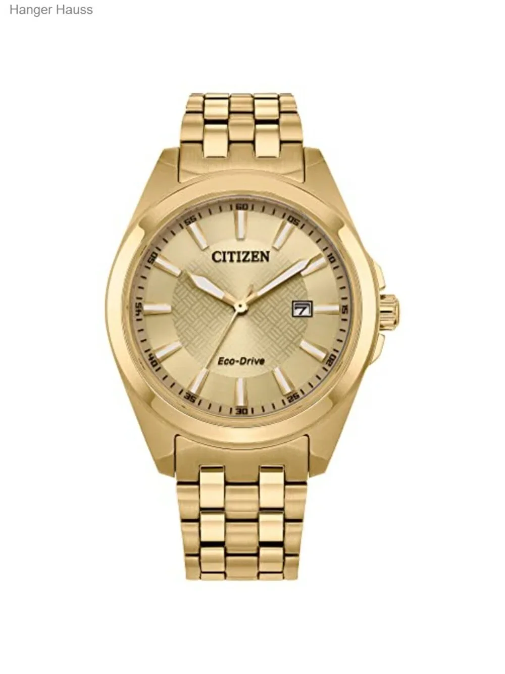 Men's Citizen Eco-Drive Classic Watch, Gold-Tone Stainless Steel, 3-Hand Date,